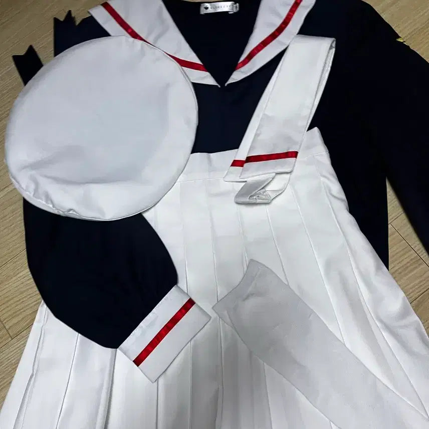 [BUNJANG] Cardcaptor Sakura Elementary School Uniform Cosplay Set / 카드캡터체리 카캡체 카캡사 졸업사진 코스프레 초등부 교복 판매