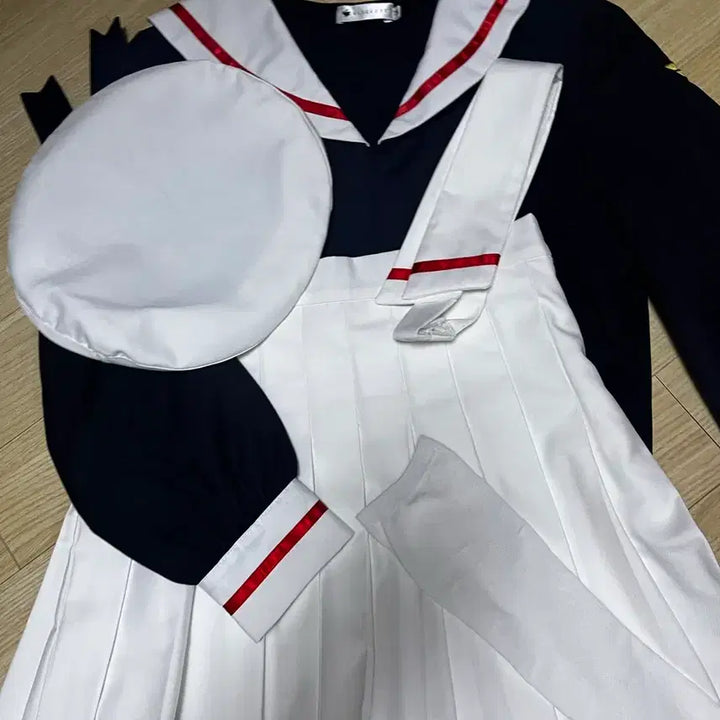 [BUNJANG] Cardcaptor Sakura Elementary School Uniform Cosplay Set / 카드캡터체리 카캡체 카캡사 졸업사진 코스프레 초등부 교복 판매