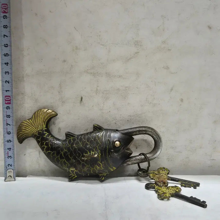 [BUNJANG] Ceramic Princess Antique Fish Lock (No. 10) / [도자기공주 골동품] 물고기 자물쇠 (10번) ㅋㅂㅇ