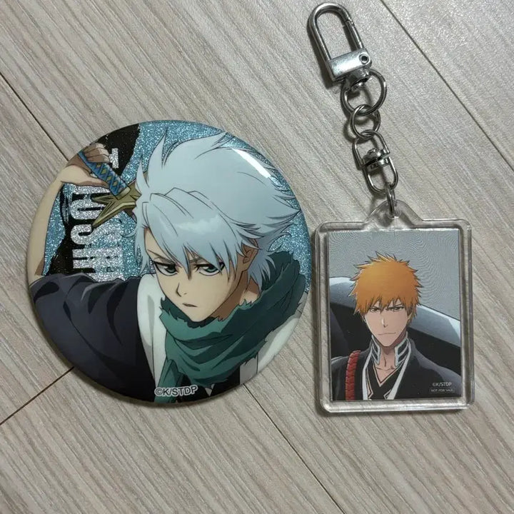 [BUNJANG] Bleach Can Badge &amp; Proof Photo Set / 블리치 캔뱃지 팝업 증명사진