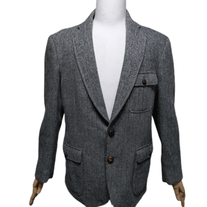 [BUNJANG] Harris Tweed British Handmade Herringbone Men&