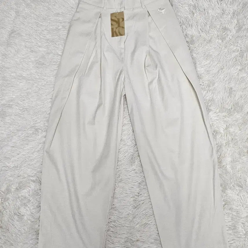 [BUNJANG] Sparkling Piece Ivory Wide Pants M / Sparkling piece 아이보리 와이드 팬츠 M