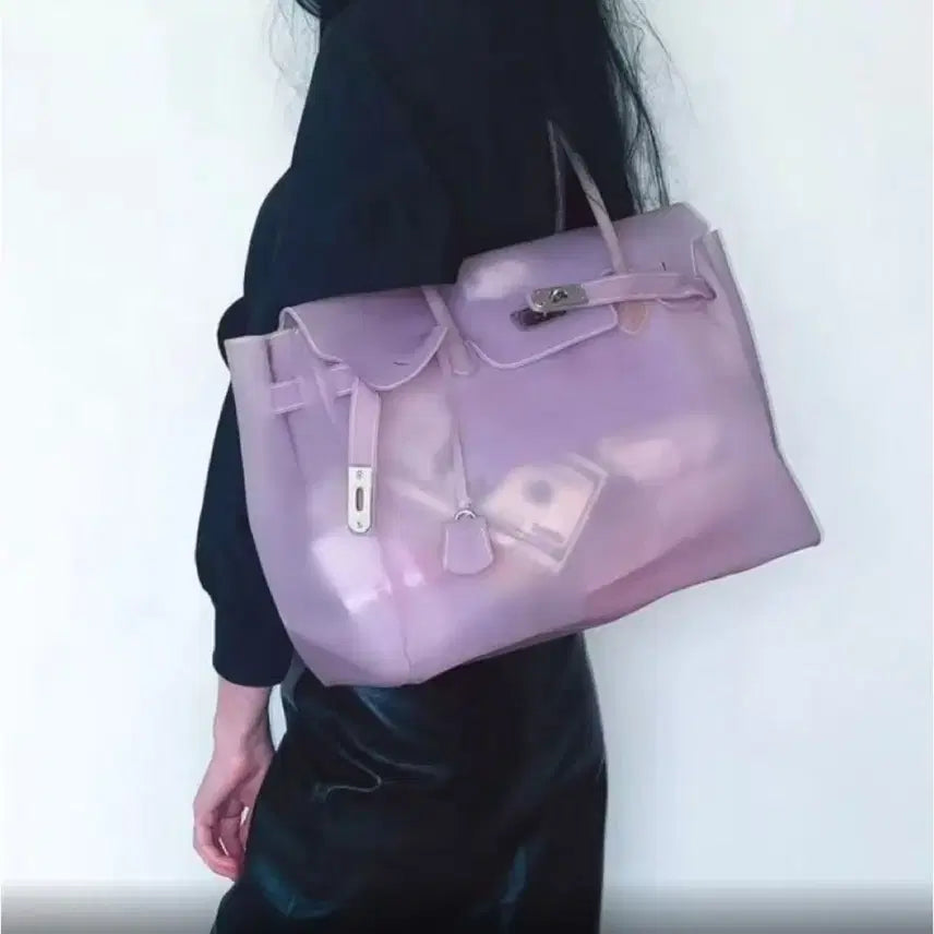 [BUNJANG] Transparent Jelly Tote Bag / sns 핫템! 젤리백 주문5명!!