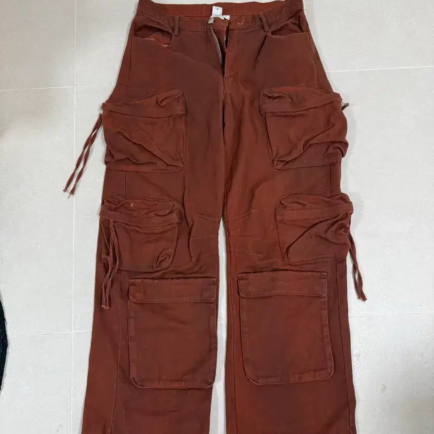 [BUNJANG] Partimento Dirty Washing Cargo Pants / 파르티멘토 더티워싱 카고팬츠