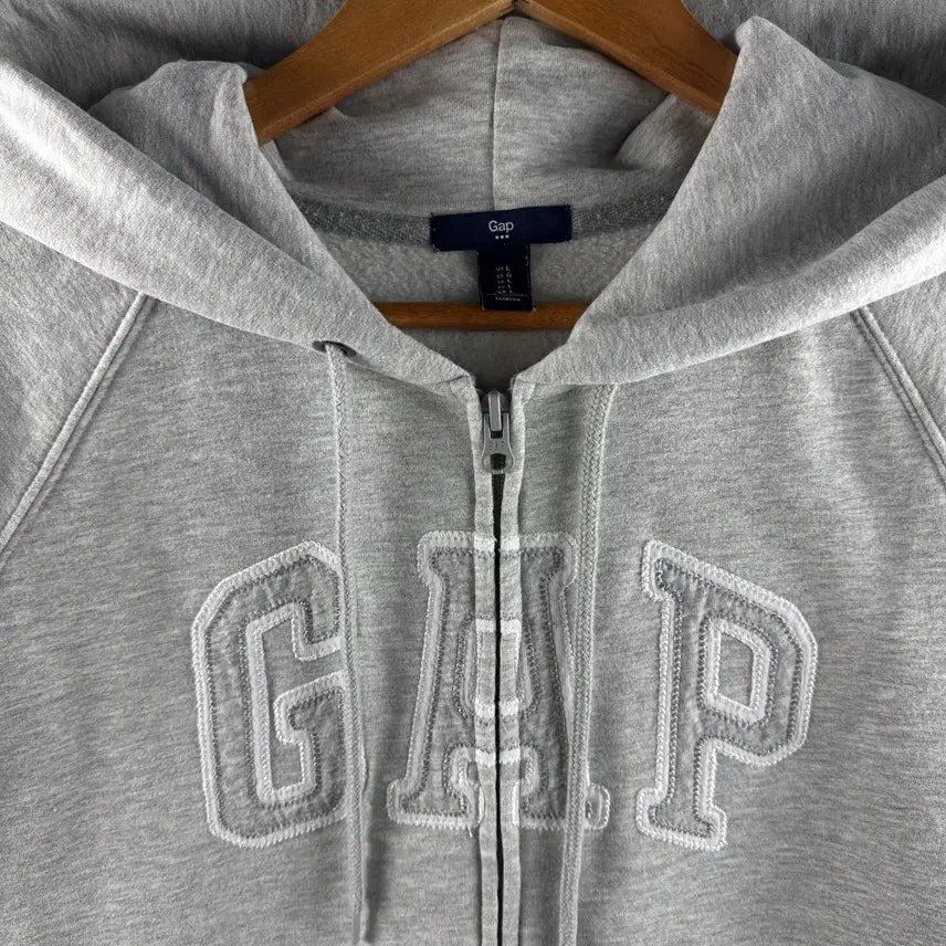 [BUNJANG] Gap All Grey Hoodie Zip-up / 갭 올그레이 후드집업3498