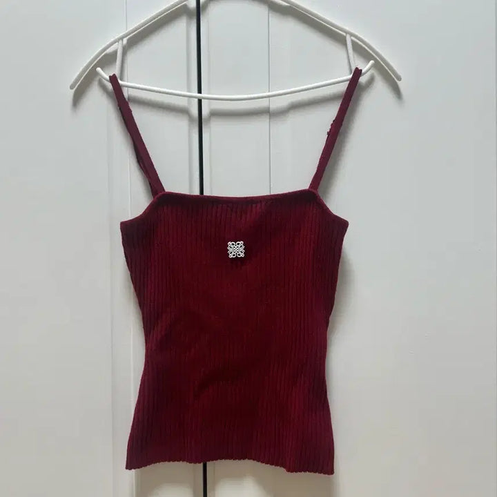 [BUNJANG] Bad Blood Red Sleeveless Top / 배드블러드 레드 슬리브리스