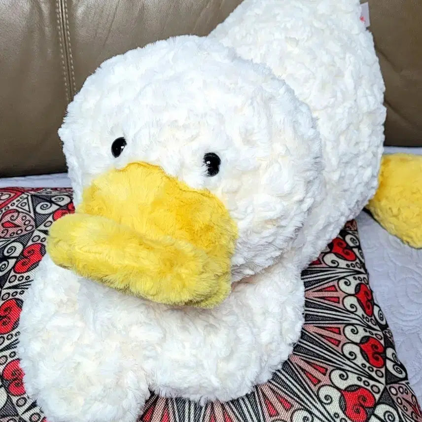 [BUNJANG] Jjang Friends White Duck Plush 55cm / 짱프렌즈 흰색 오리 55cm 봉제인형(새상품)