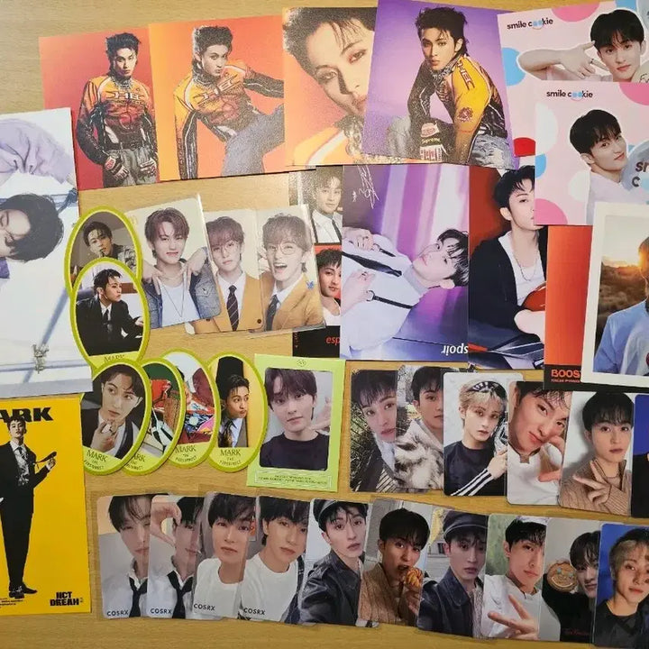 [BUNJANG] NCT Mark Photocard + Paper Goods Bundle Set / NCT 마크 포카+지류 굿즈 일괄 양도