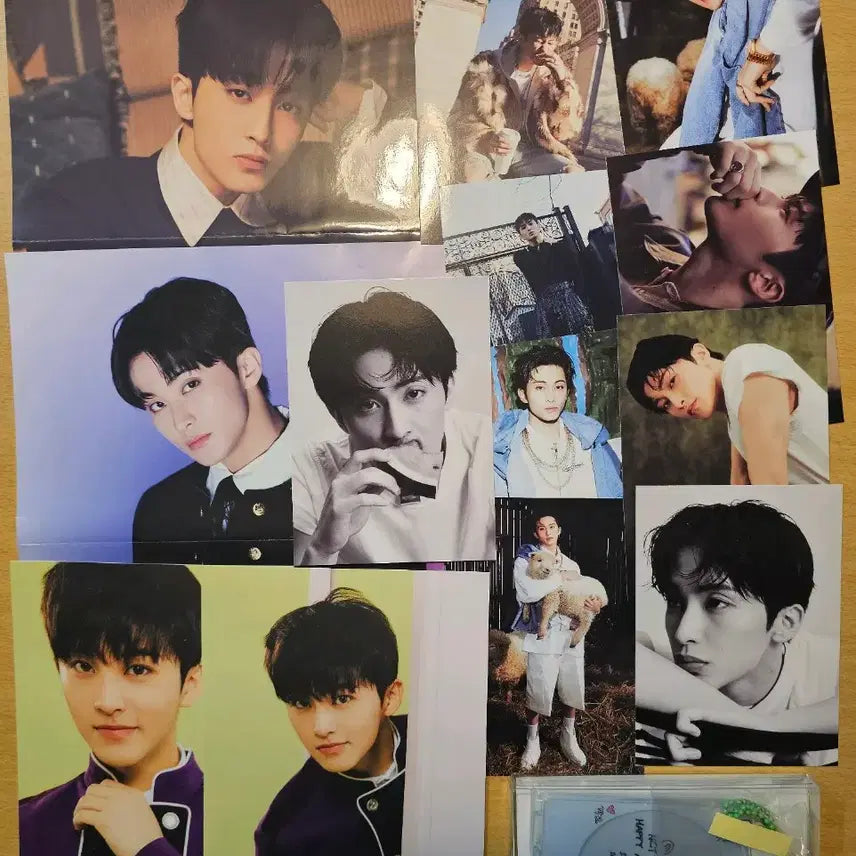 [BUNJANG] NCT Mark Photocard + Paper Goods Bundle Set / NCT 마크 포카+지류 굿즈 일괄 양도