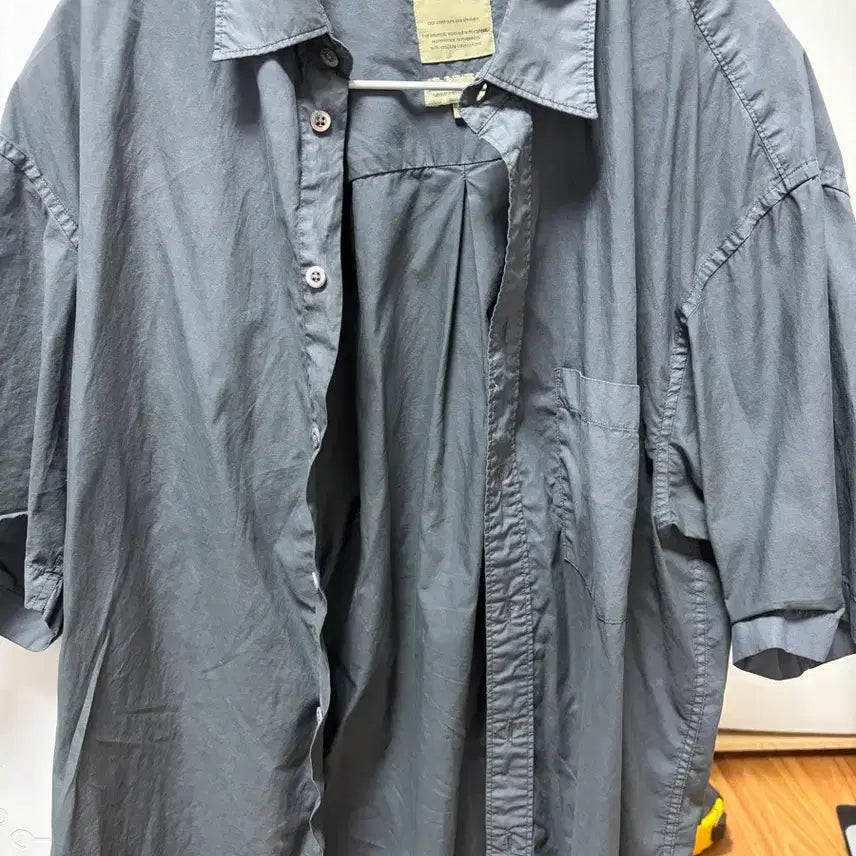 [BUNJANG] Gonak Glitch Short Sleeve Shirt / 고낙 글리치 반팔 셔츠