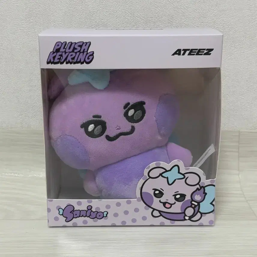 [BUNJANG] ATEEZ San Plush Keychain / 에이티즈 산 사니요 보뚱이 플러시키링