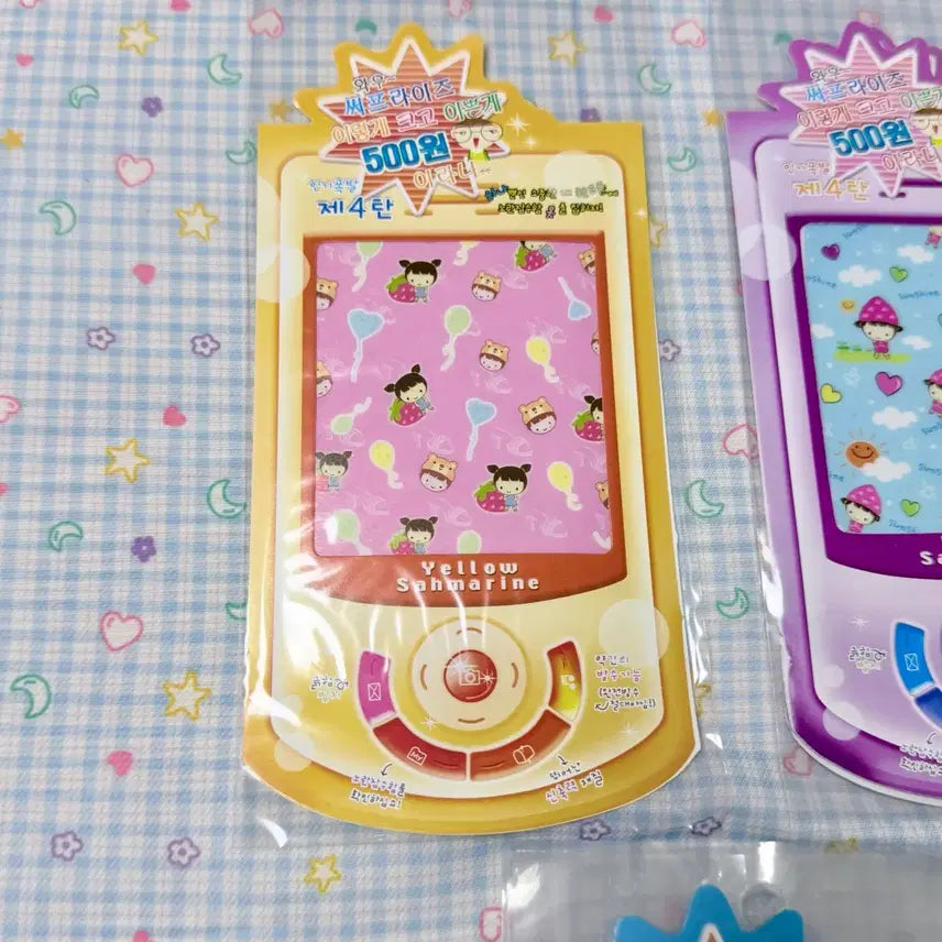 [BUNJANG] Classic Blue Bear Deco Stickers / 고전문구 고전 핸드폰 꾸미기 스티커 고전스티커 고전 블루베어 스티커