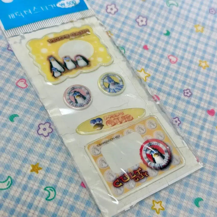 [BUNJANG] Barunson Picos Geng Frame Sticker Epoxy Sticker Photosticker / 고전문구 고전 프레임 스티커 에폭시 스티커 바른손 피코스갱 포토스티커