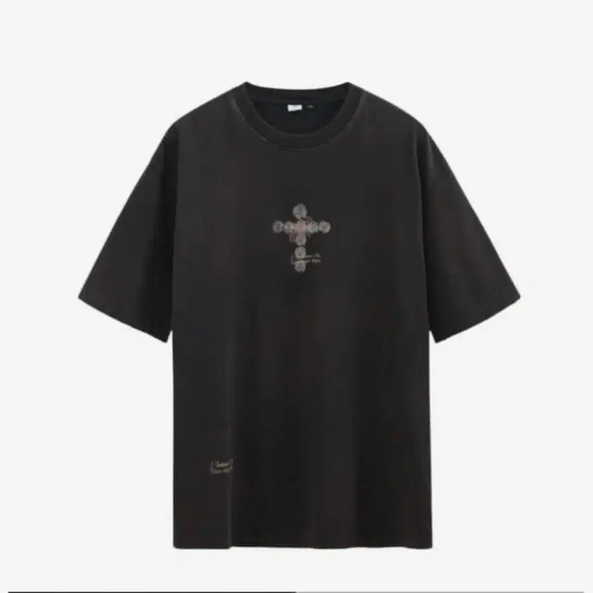 [BUNJANG] Polyteru Cross Used Tee Charcoal / [3] 폴리테루 크로스 유즈드 티 차콜 판매합니다