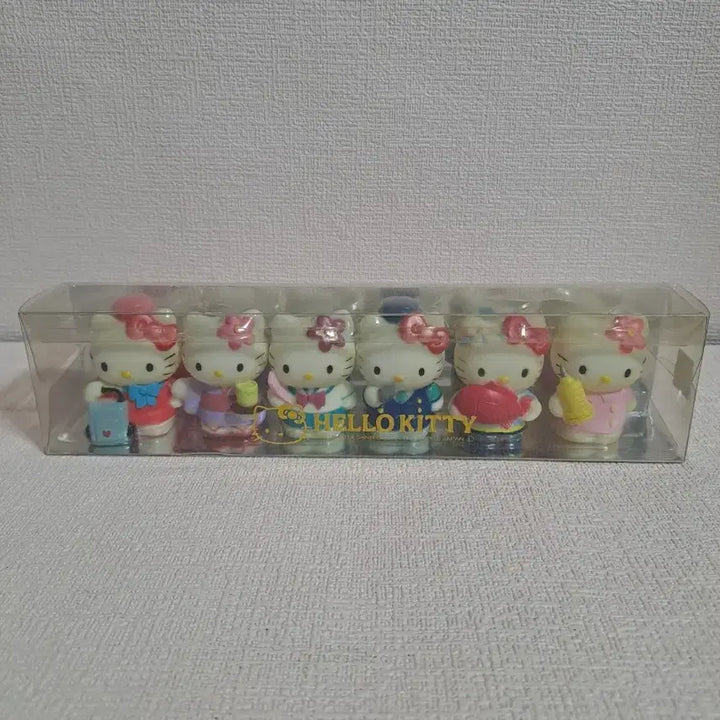 [BUNJANG] Sanrio Hello Kitty Classic Figure Set (6 Types) / 헬로키티 [ 산리오 ] 고전키티 피규어 고전완구