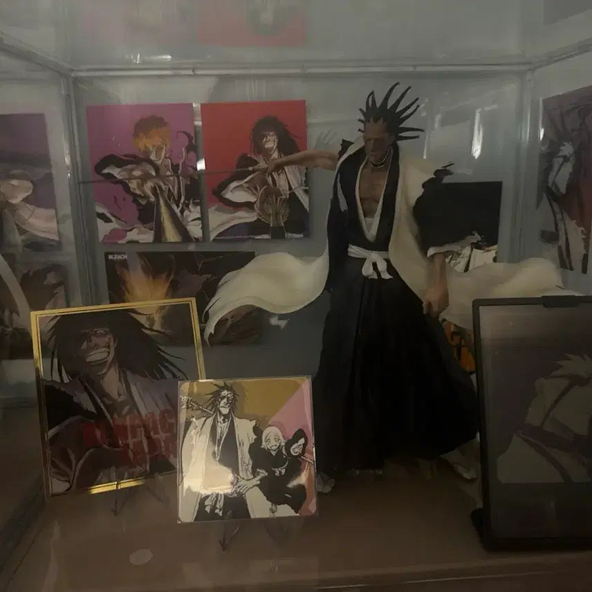 [BUNJANG] Bleach Kenpachi C Prize Figure &amp; Goods Bundle / 블리치 켄파치 c상 및 굿즈 일괄 급처
