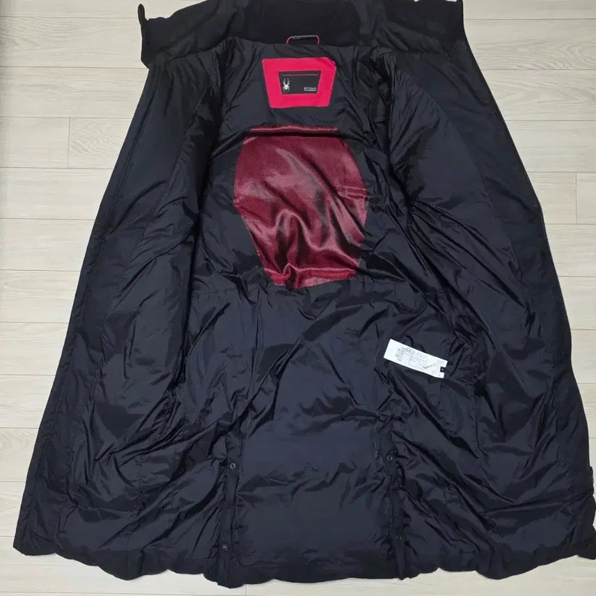 [BUNJANG] Spider Long Padding Black / 스파이더 롱패딩 블랙