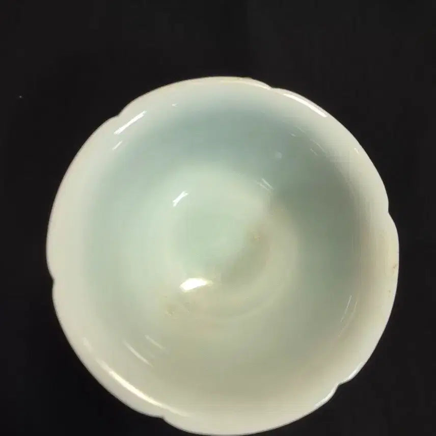 [BUNJANG] Celadon Porcelain Tea Cup and Saucer Set / 영청백자 송백자 잔 잔대 찻잔 완