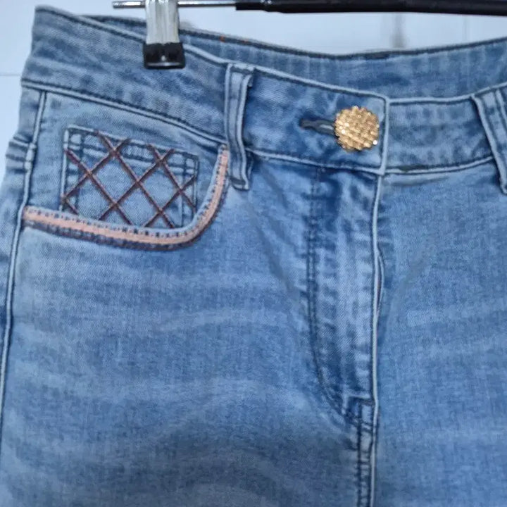 [BUNJANG] Karl Lagerfeld Bootcut Denim Pants Size 29 / 칼라거필드 부츠컷 데님 스판 연청바지29