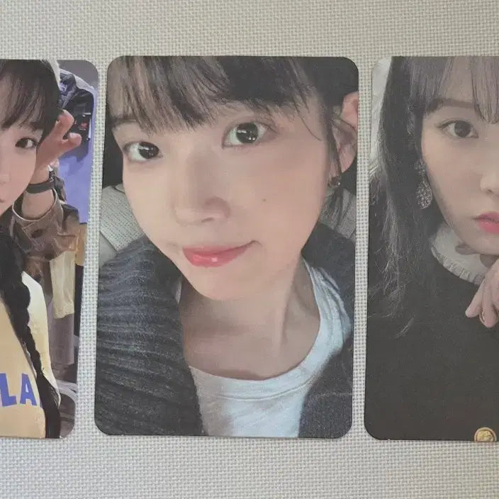 [BUNJANG] IU Photocard Bundle Set / 아이유 조각집 포카 3장일괄