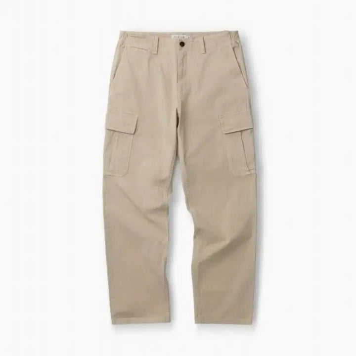 [BUNJANG] Henry Cotton Dyeing Cargo Pants Beige / 헨리코튼 다잉 카고 팬츠