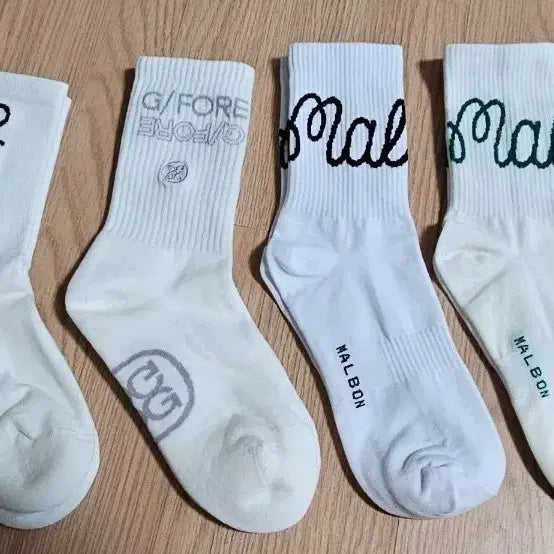 [BUNJANG] G/Fore &amp; Malbon Golf Socks Set (4 Pairs) / 지포어/말본 골프 양말 4켤레