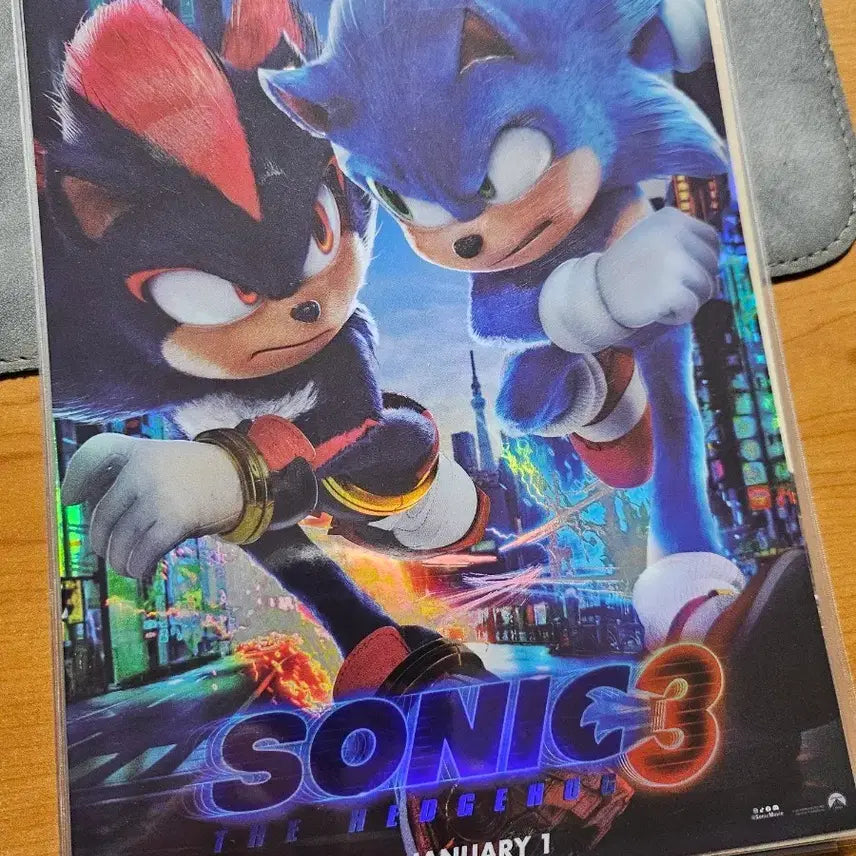 [BUNJANG] Sonic 3 Art Card / 소닉 3 아트카드