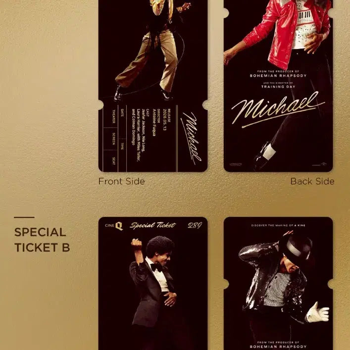 [BUNJANG] Michael Special Ticket 2 Types 1 Set / 마이클 스페셜티켓 2종 1세트