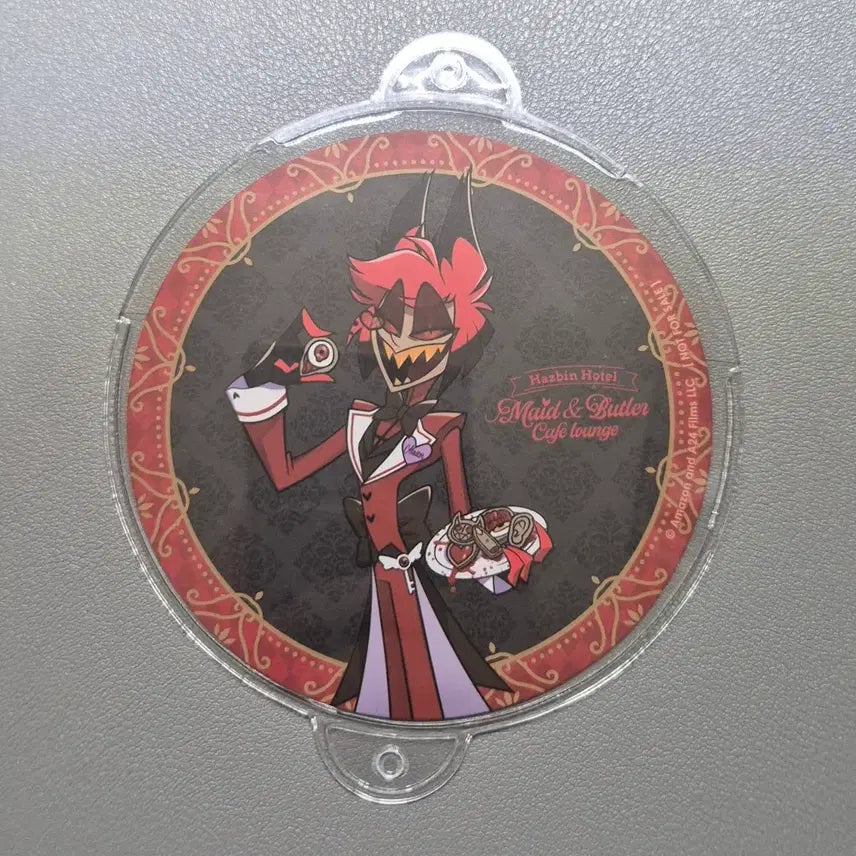 [BUNJANG] Hazbin Hotel Alastor Paper Coaster / 해즈빈호텔 알래스터 종이코스터