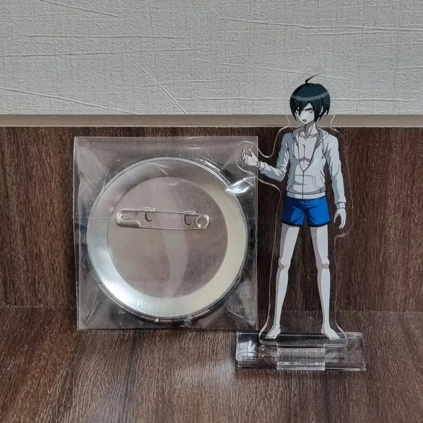 [BUNJANG] Danganronpa Shuichi Saihara Swimsuit Mini Acrylic Can Badge Bundle Set / [판매] 단간론파 사이하라 슈이치 수영복 미니 아크릴 캔뱃지 일괄