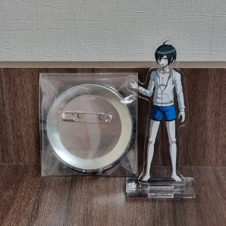 [BUNJANG] Danganronpa Shuichi Saihara Swimsuit Mini Acrylic Can Badge Bundle Set / [판매] 단간론파 사이하라 슈이치 수영복 미니 아크릴 캔뱃지 일괄