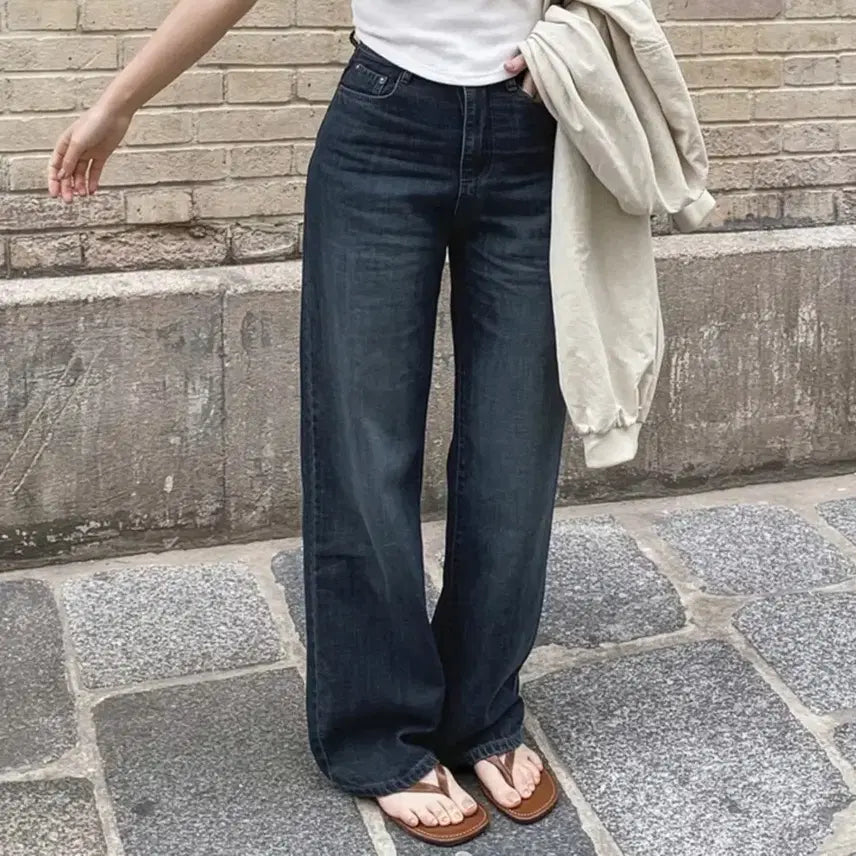 [BUNJANG] Slowand Today Summer Light Denim Pants Indigo M / [No.1썸머데님/슬로우앤드] 투데이 썸머라이트 데님팬츠 진청M