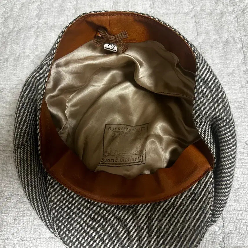 [BUNJANG] Timeone Clothing Edlaco Herringbone Gasket Hat 7 1/2 / [7 1/2]타임원클로딩 엣라코 헤링본 가스켓