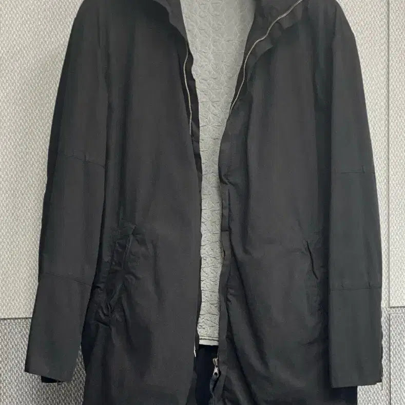[BUNJANG] C.P. Company Balmacan Coat Black (Removable Inner Padding) XL 105 / [CP 컴퍼니] 정품 발마칸 코트 블랙 (내피 탈부착) XL 105