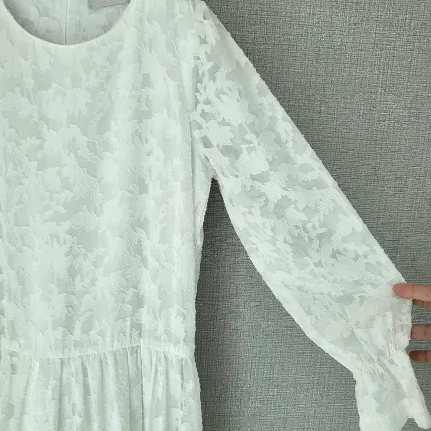 [BUNJANG] NANING9 Volume Sleeve Maxi Dress / NANING9 볼륨소매 풍성맥시원피스