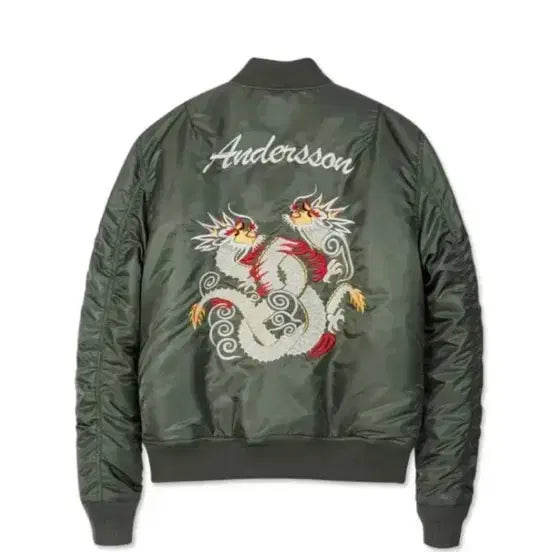 [BUNJANG] Schott x Andersson Bell Ma-1 Bomber Jacket / Schott x 앤더슨벨 Ma-1