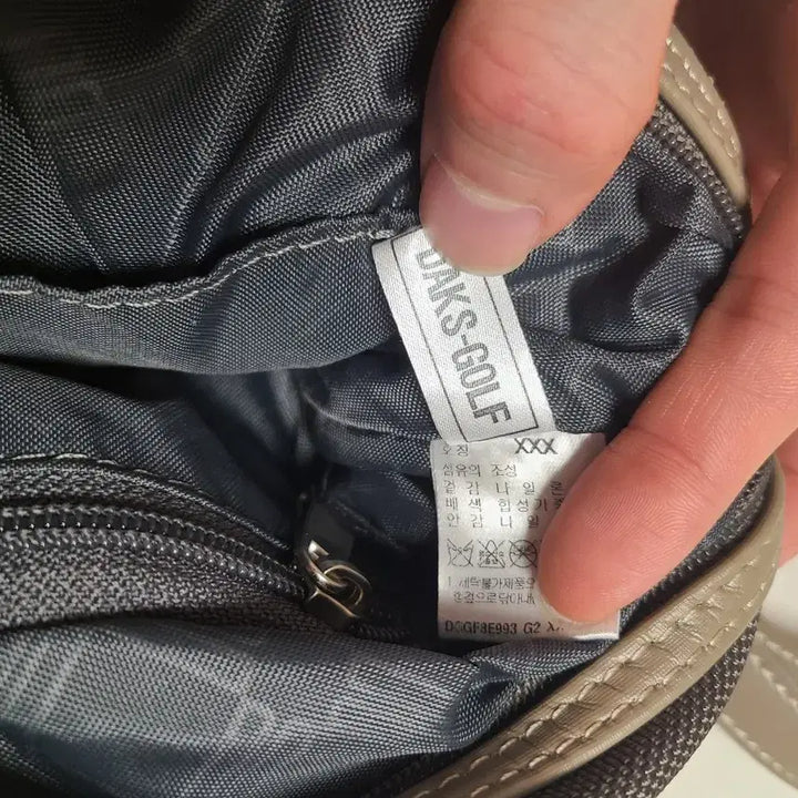 [BUNJANG] Daks Golf Pouch Bag / 닥스 골프 파우치백