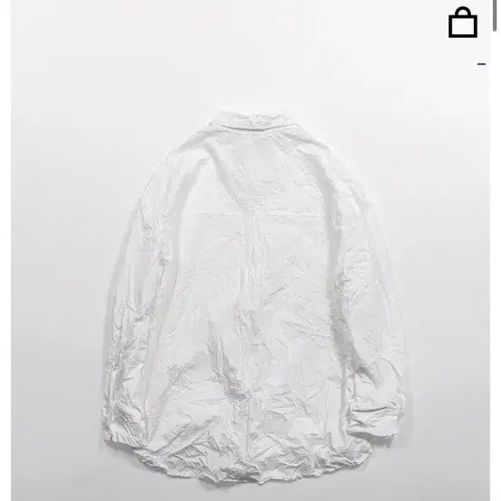 [BUNJANG] 생긴스튜디오 HAND-CREASE SHIRT - WHITE / 생긴스튜디오 HAND-CREASE SHIRT - WHITE