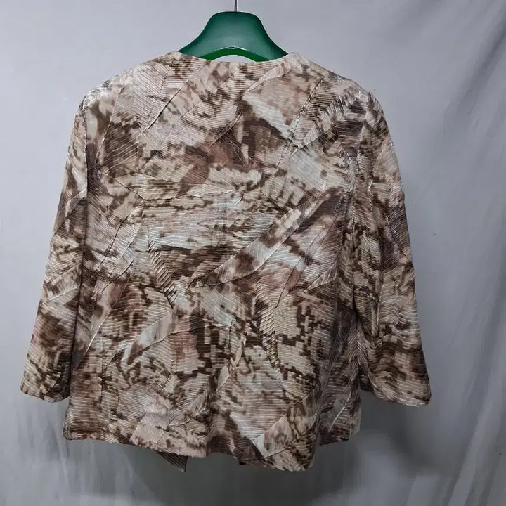 [BUNJANG] Travelers Collection Brown Pattern Jacket (Size 88) / 트래블러스 컬렉션 브라운 패턴 자켓88