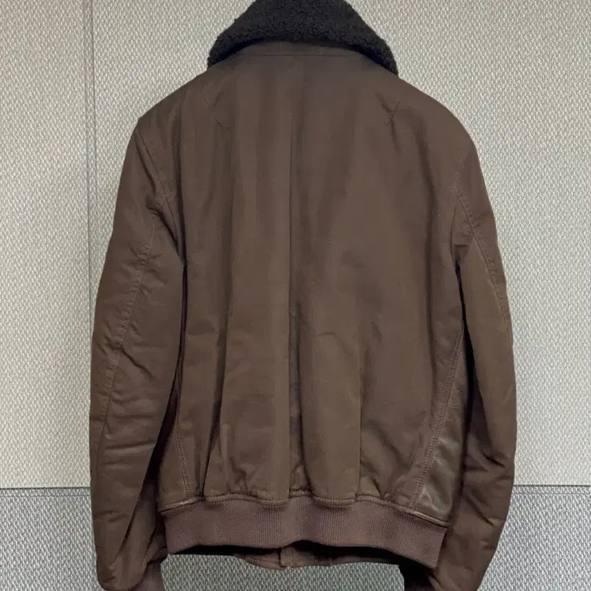 [BUNJANG] CP Company A-2 Genuine Natural Cowhide Leather Jacket with Quilted Padding Lining / [CP 컴퍼니] 정품 A-2 천연 소가죽 레더 자켓 (안감 누빔 패딩)
