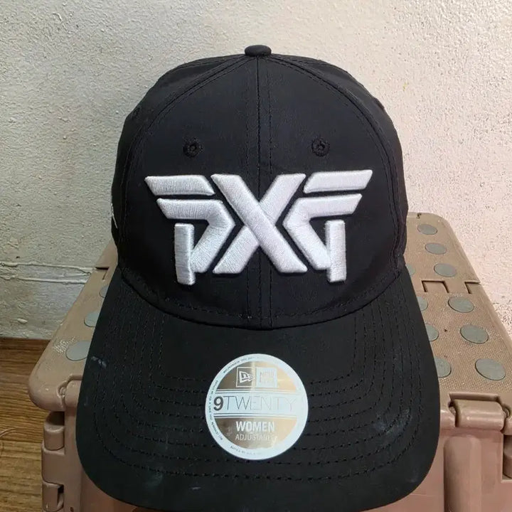[BUNJANG] PXG x New Era 9TWENTY Black Golf Cap / (FREE) PXG x 뉴에라 9TWENTY 남성골프 블랙 볼캡