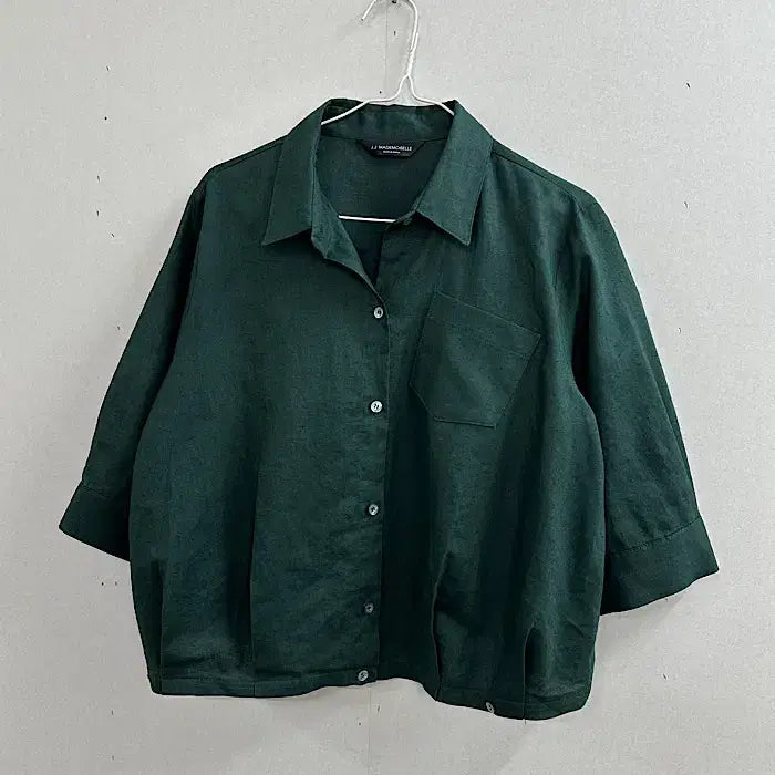 [SOLD OUT] 반팔 린넨 셔츠 L