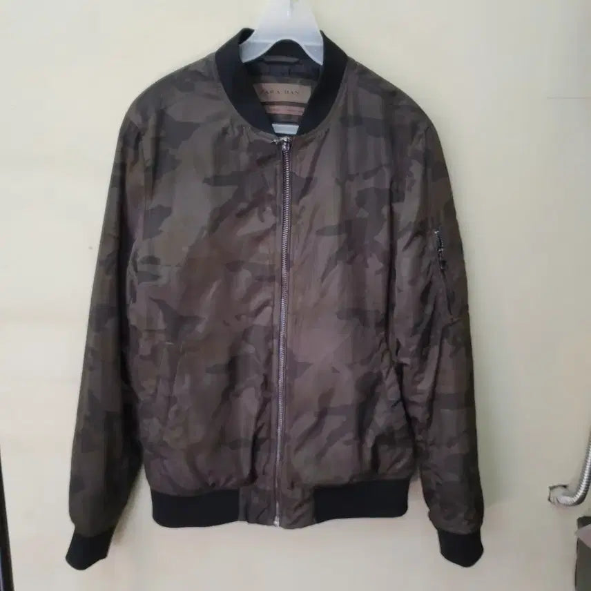 [BUNJANG] Zara Man Camo MA-1 Blouson Jacket / [ M ] 자라맨 카모 MA-1 블루종
