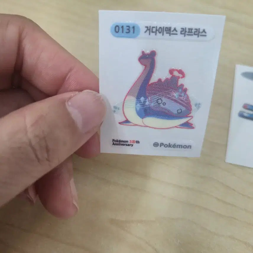 [BUNJANG] Pokemon 30th Anniversary Lapras Coil Sticker / 포켓몬 30주년 라프라스 코일 스티커