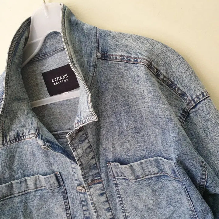 [BUNJANG] L &amp;JEANS EDITION Denim Shirt Jacket / [ L ] &amp;JEANS EDITION 데님 셔츠자켓