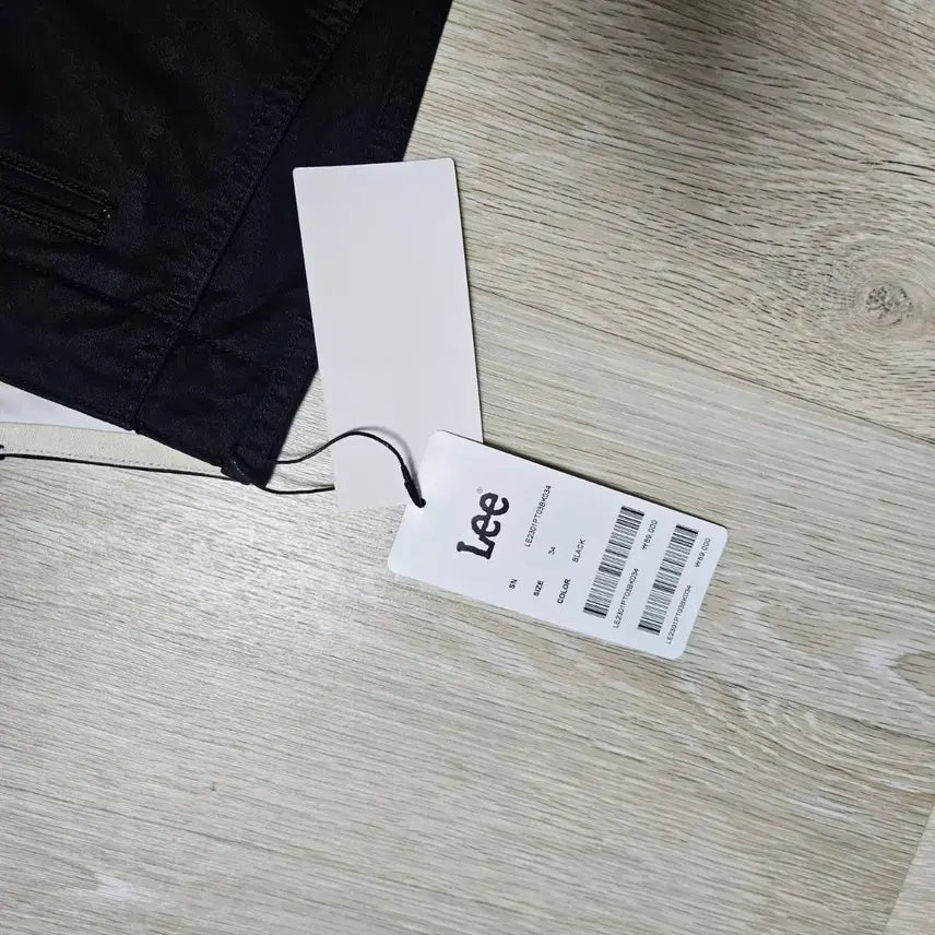 [BUNJANG] Lee Black Cotton Pants Size 34 New / Lee 블랙 면바지 34사이즈 새상품
