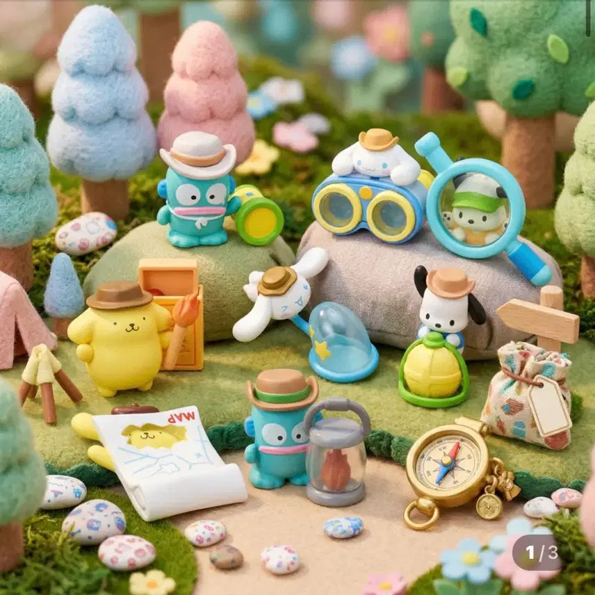 [BUNJANG] Sanrio Camping Explorer Hangyodon (Rare Secret) / 산리오 캠핑 탐험가 시크릿 한교동 (히든)