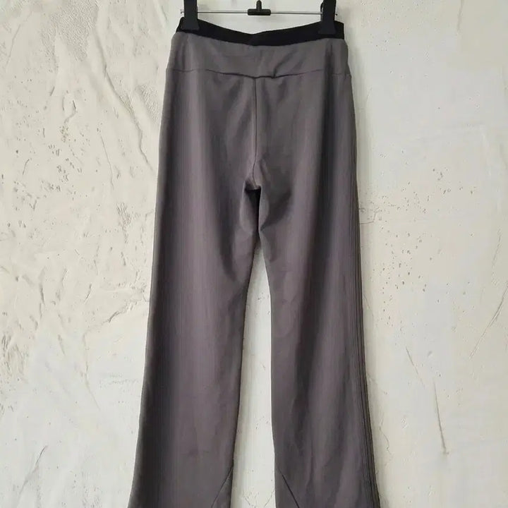 [BUNJANG] Adidas Climalite Grey Wide/Bootcut Training Pants / 아디다스 클라이마라이트 그레이 와이드/부츠컷 트레이닝 팬츠(Adidas