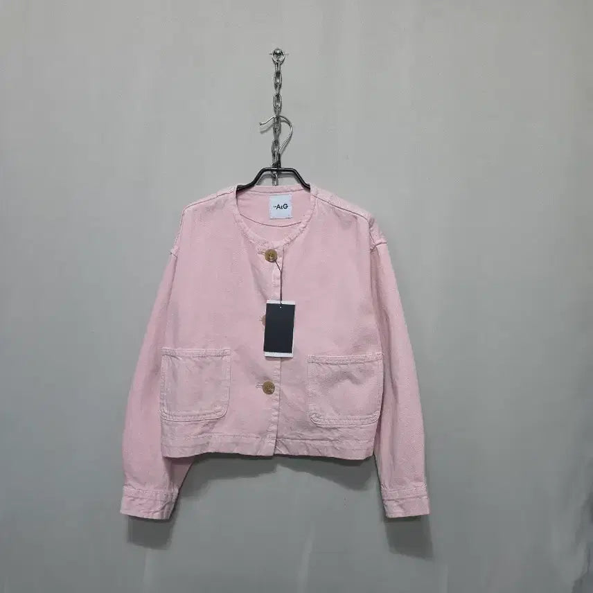 [BUNJANG] AtG Pink Cotton Jacket / AtG 핑크  면자켓
