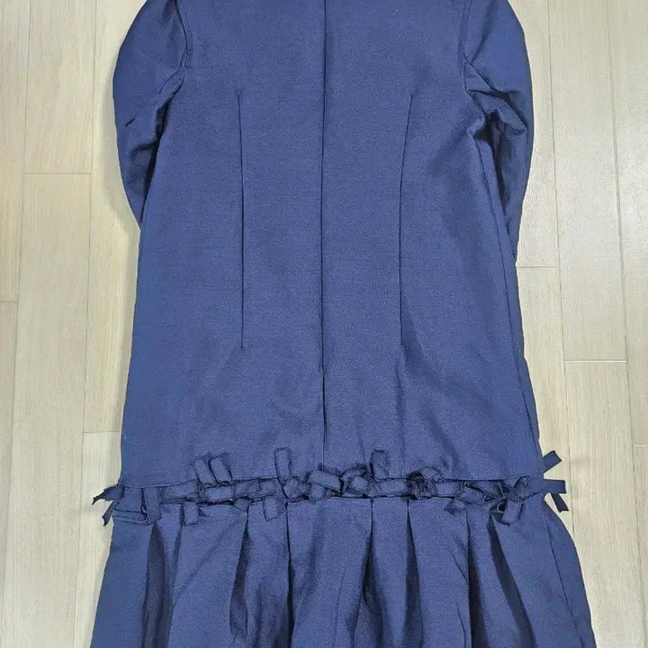 [BUNJANG] MINE Navy Frill Dress / [MINE] 한섬 마인 네이비 프릴 원피스 82